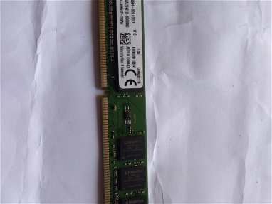 Vendo DDR3 1x4gb bus 1600 kinstong 3000 cup - Img 67363160