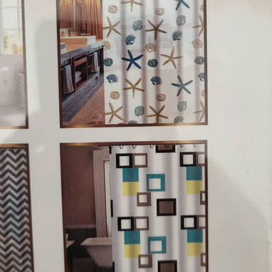 CORTINAS DE BAÑO + ESPONJA - 3/3
