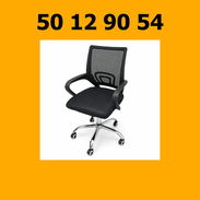 SILLA DE OFICINA NEGRA CON RUEDAS VPT-0324 - Img 55883796