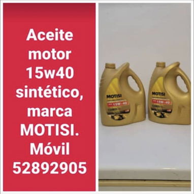 Aceite motor sintético 20w50 y 15w40 - 2/2
