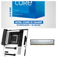 Kit Intel 13va generación z790 nzxt con procesador i5 13400f 8gb de ram ddr5 - Img 55567481