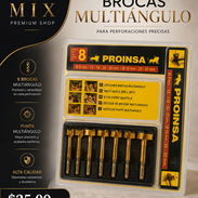 Juego de 8 Brocas Multiángulo Profesionales PROINSA - $25 USD - Img 56676440