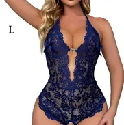 Lenceria body azul talla L - Img 50491271