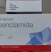 Glibenclamida 5mg, caja con 50 tabletas vence Agosto 26 - Img 47618007