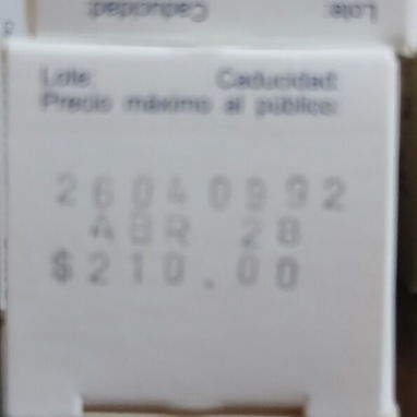 Gotas para los oidos antibióticos, Ciprofloxacino, Hidrocortisona y lidocaina - 3/3