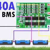 🔋 BMS 4S 40 A para Baterías de Litio – Protección y Balanceo - Img 53553050