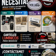 Cuños, QR, Gafetes, carteles lumínicos - Img 56208019