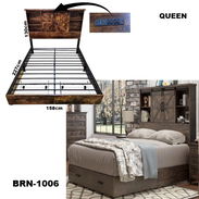 Cama moderna importada Queen / Cama Queen - Img 56448746