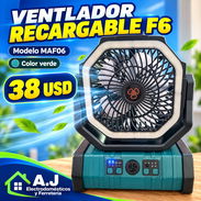 Ventilador Recargable F6 modelo MAF06 - Img 58156515