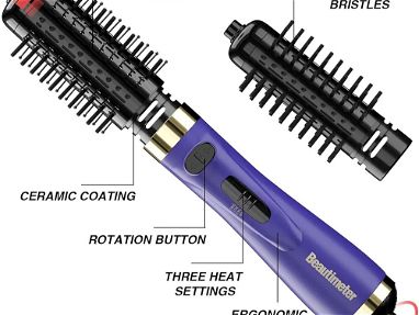 Beautimeter Kit de cepillo giratorio de aire caliente 3 en 1 para peinar y controlar el encrespamiento, voluminizador se - Img main-image