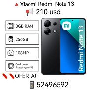 NUEVO!! 🧨Xiaomi Redmi Note 13   🔺256GB    8RAM    SELLADO EN CAJA - Img 44487769