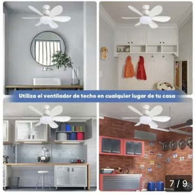 Ventilador de techo con bombillo nuevo - Img 106386356