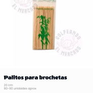 🍢 ¡Palitos para Brochetas - 90 Uds y 20cm! - 600 CUP - Img 55854388