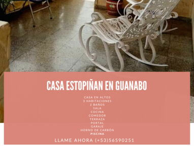 Renta casa en Guanabo con piscina,3 habitaciones,cocina,terraza,56590251 - Img 62345063