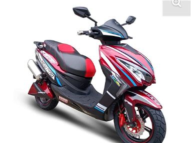 Vendo moto mishozuki mew pro 72v/70ah autonomía de 200km y con transporte incluido - Img 66577354