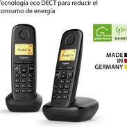 Gigaset A270 Duo - Dos Teléfonos DECT Inalámbrico (Pantalla Gráfica Iluminada,Manos Libres-Version Española) - Img 54509735