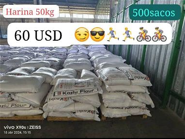 500 sacos de harina de 50Kg. 60 USD - Img main-image