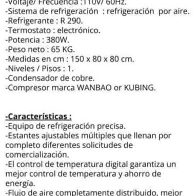 Nevera bajo bar de congelación 💢 - Img 123684721