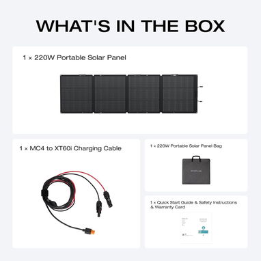 Panel Solar Portatil Ecoflow 220 W - Img 111420574