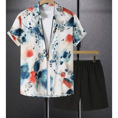 CONJUNTO DE CAMISA Y SHORT XL, XXL, 3XL - Img 122999044