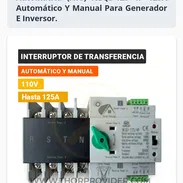Interruptor de transferencia automática  para planta eléctrica e inversor - Img 53746291