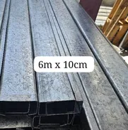 Purles galvanizados de 6m x 10cm - Img 50494097