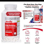 Acetaminofen 1000 tab 325 mg - Img 53182286