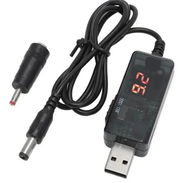 Cable convertidor adaptador USB 5V a DC 9V/ 12V - Img 57834778