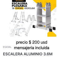 Escalera de aluminio mensajeria incluida - Img 57193955