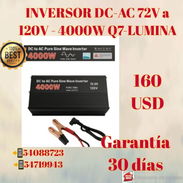 [160] Inversor Q7, de 4000W de 72V-120V - Img 53254612