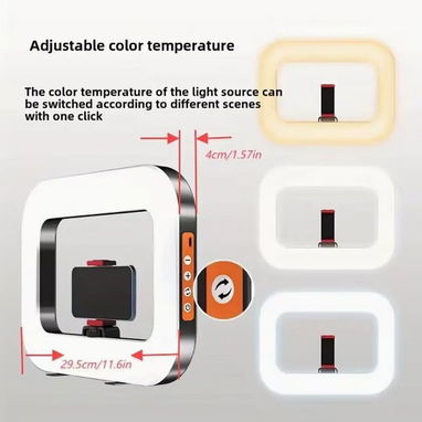 Kit de Luz LED con Estabilizador y Soporte para Smartphone videojuegoshabana.com - Img 117731674