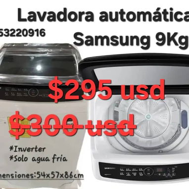 Lavadora Royal de 11Kg con 6 meses de garantía (factura y mensajería) y más 53220916 - Img 115172233