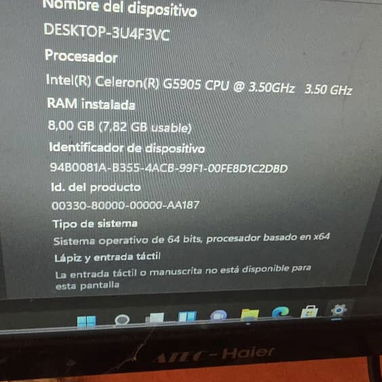 Torre de pc de 10ma generacion con 8gb de ram+1tb de hhd+micro g5908+fuente seacsonic de 500w Precio: 120 usd - 2/4