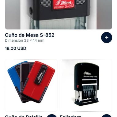 CUÑOS Y GAFETES Y MÁS - Img 126122238