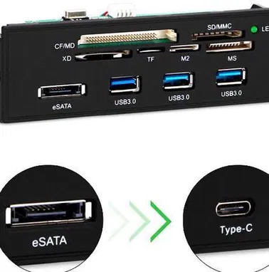 Lector de tarjetas multiple, extensión USB 3.0 y USB Tipo C - Img 98578817