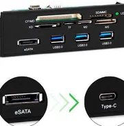 Lector de Tarjetas multifunción Interno de 5.25 Pulgadas Tablero Panel Frontal de PC Lector de Tarjetas USB 3.0 Interno - Img 49331454