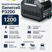 Estaciones de energía ECOFLOW, GENERCELL y Paneles - Img 55553067