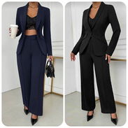🍒🍒Conjuntos de blazer y pantalón mujer - Img 54200389