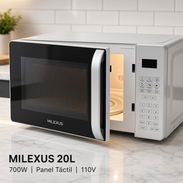 Microondas Milexus 20L $ 99 DOMICILIO INCLUIDO!!🚗 700W panel táctil 110V. ¡Mejores precios y calidad conmigo! - Img 56748263