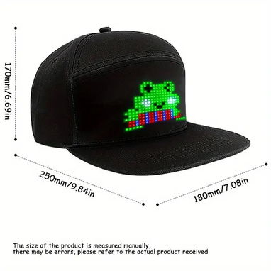 Gorra con Pantalla Editable | Con garantía | videojuegoshabana.com - Img 123000455