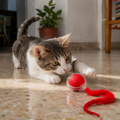 PELOTA INTERACTIVA AUTOMÁTICA CON COLA - Img 126101842