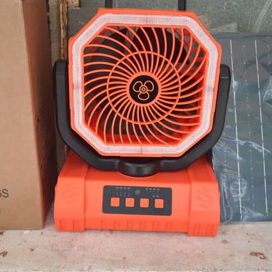 Ventiladores recargables , lamparas y cajita decodificadora - 3/5