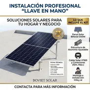 Kit Solar Llave en Mano (Panel Bifacial de 540w con Instalación Todo Incluido) - Img 57689560