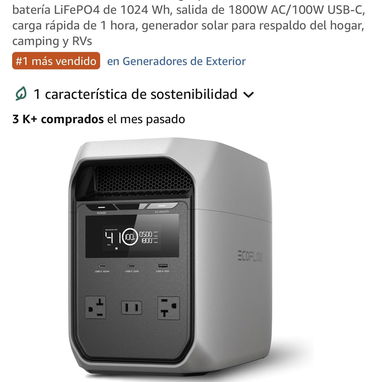 Estaciones eléctricas ecoflow  disponibles - 4/4