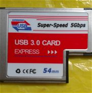 Tarjeta EXPress Card PCMCIA USB 3.0 Super Speed 54 mm 2 Puertos - Img 45812914