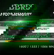 Memorias Ram DDR3 para laptop y pc normales y disipadas/gaming desde 4 y hasta 8gb a 1600hz - Img 49225555