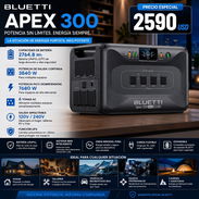 BLUETTI Apex 300 *PRECIO 2590 USD* mensajeria incluida lugares centricos de La Habana - Img 57053841