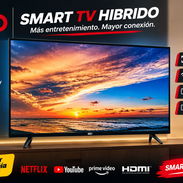 Televisor eko de 32 pulgadas híbrido Smart TV + caja Decodificadora - Img 57467485
