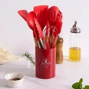 Juego de 12 utensilios de cocina de silicona (THog) - Img 56433276