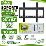 Soporte fijo de 26 a 63 ( le sirve a un 65) - Img 57748364